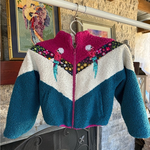 Disney Other - Girls Disney fleece Coat Disney Encanto Jacket size 5 6